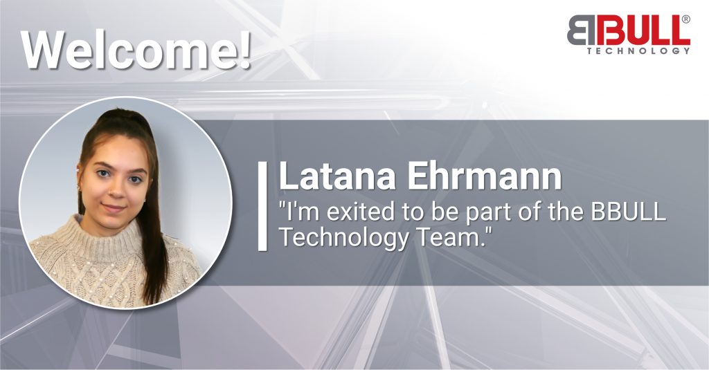 Neue Auszubildende Latana Ehrmann